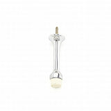 Ives 64B26 Residential Series door stop in satin stainless, additional view