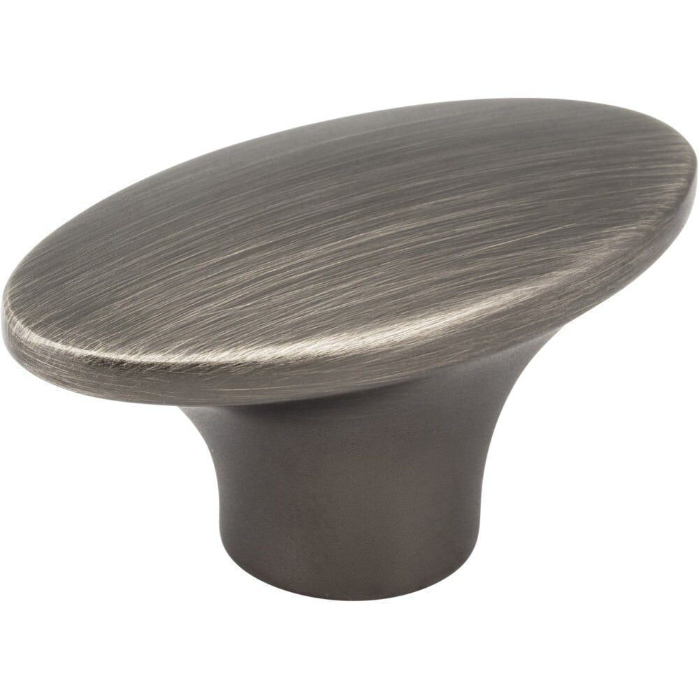 Jeffrey Alexander 650-BNBDL brushed pewter cabinet knob
