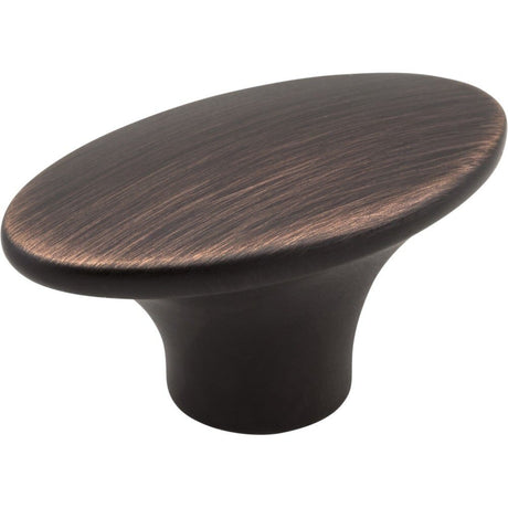 Jeffrey Alexander 650-DBAC Hudson cabinet knob in satin stainless, additional view