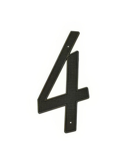 Better Home Products 653BK black house number