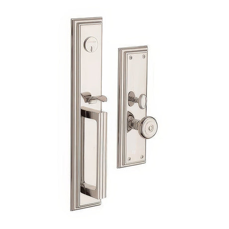 Baldwin 6542055DBLC lifetime polished nickel keyed entry