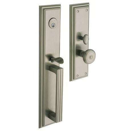 Baldwin 6542056DBLC lifetime satin nickel keyed entry
