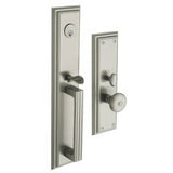 Baldwin 6542056ENTR lifetime satin nickel 6542.entr tremont single cylinder mortise handleset trim set
