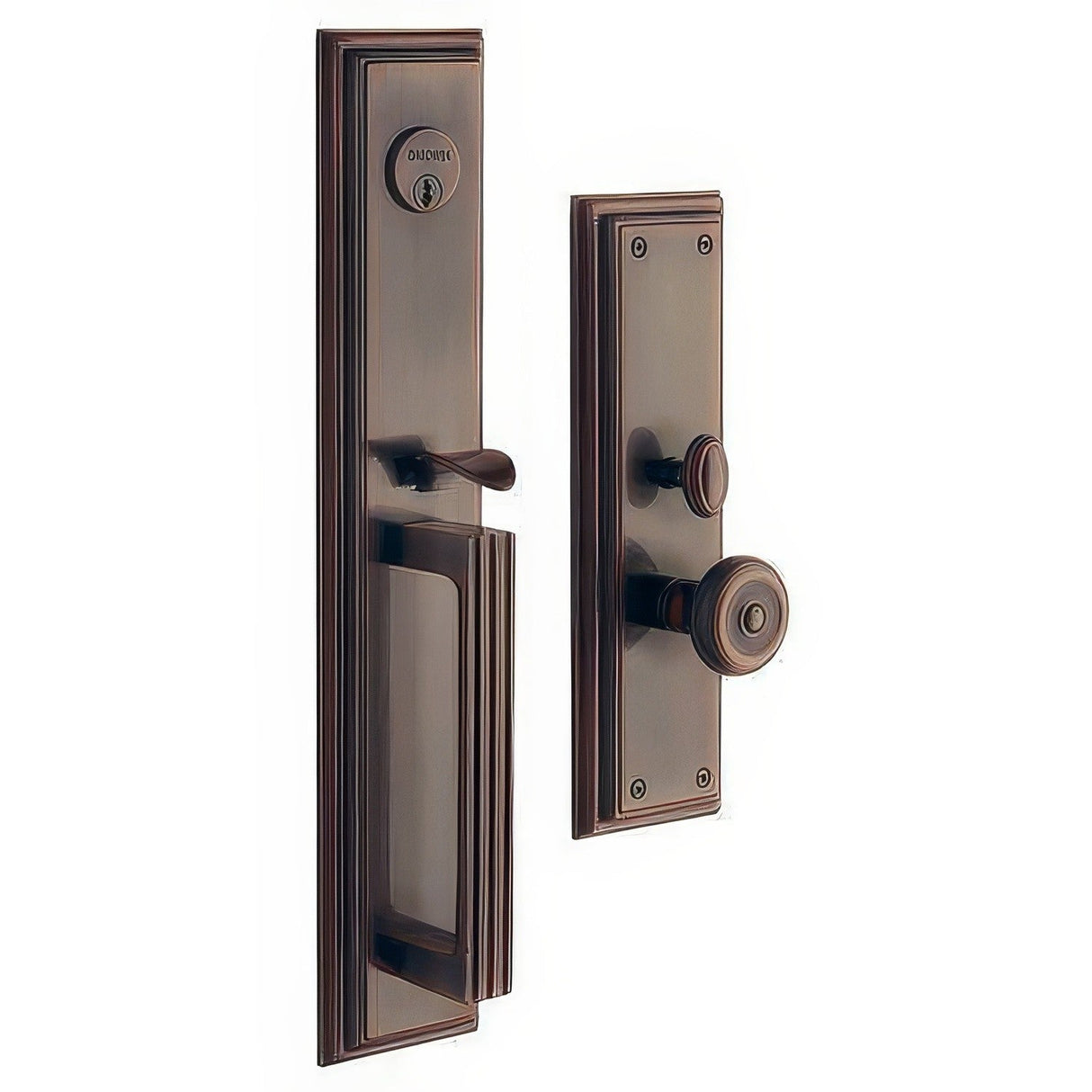 Baldwin 6542112FD venetian bronze handleset trim pack