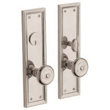 Baldwin 6547055ENTR lifetime polished nickel 6547.entr nashville single cylinder mortise handleset trim set