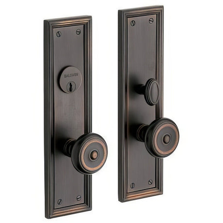 Baldwin 6547112DBLC venetian bronze keyed entry