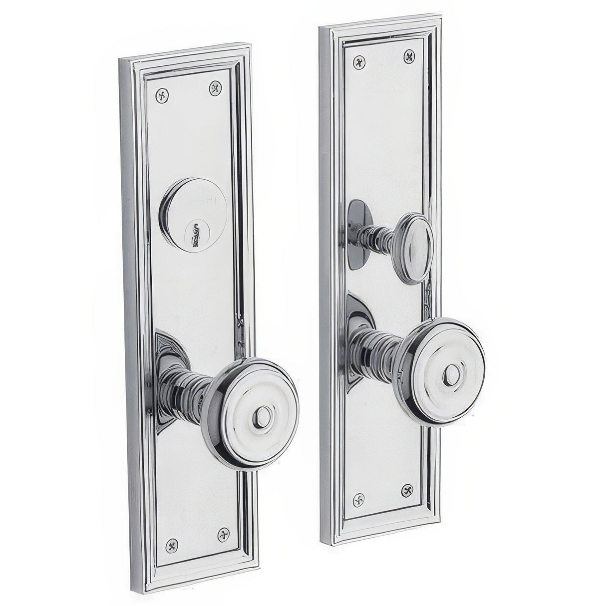 Baldwin 6547260DBLC polished chrome keyed entry