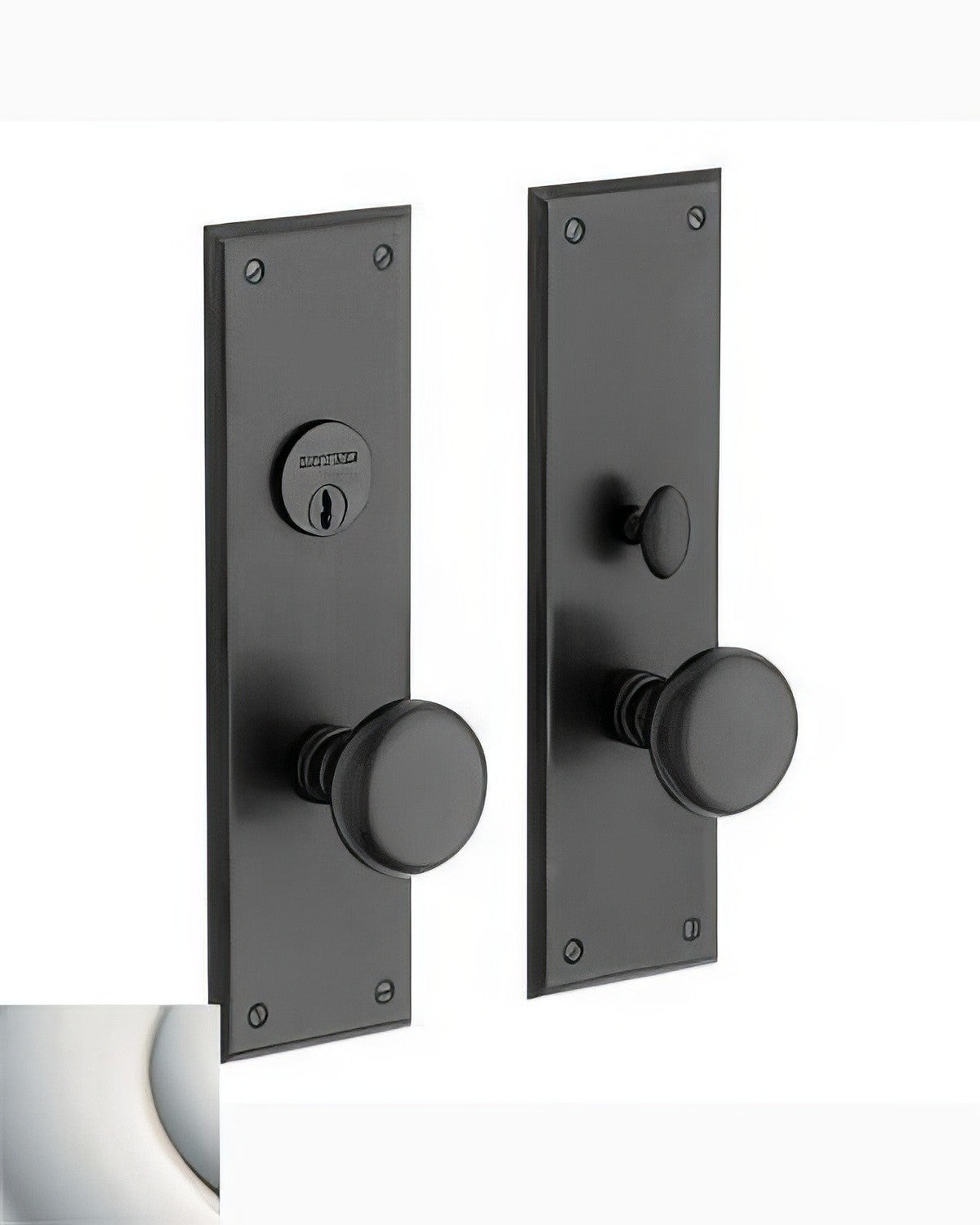 Baldwin 6552055DBLC lifetime polished nickel keyed entry