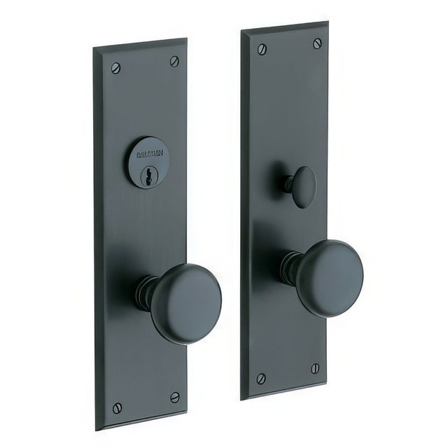 Baldwin 6552102FD oil rubbed bronze handleset trim pack