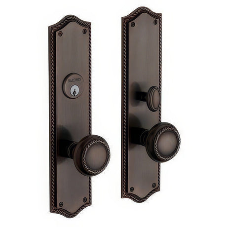 Baldwin 6554112DBLC venetian bronze keyed entry