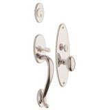 Baldwin 6560055FD lifetime polished nickel handleset trim pack