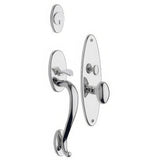 Baldwin 6560260DBLC polished chrome handleset trim pack