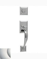 Baldwin 6571055ENTR lifetime polished nickel 6571.entr concord single cylinder mortise handleset trim set