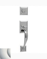 Baldwin 6571055FD lifetime polished nickel handleset trim pack