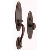 Baldwin 6573112ENTR venetian bronze 6573.entr springfield single cylinder mortise handleset trim set