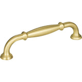 Jeffrey Alexander 658-128BG brushed gold cabinet drawer pull