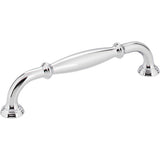 Jeffrey Alexander 658-128PC polished chrome cabinet drawer pull