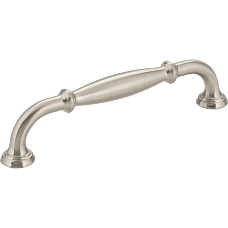 Jeffrey Alexander 658-128SN Tiffany cabinet drawer pull, additional view