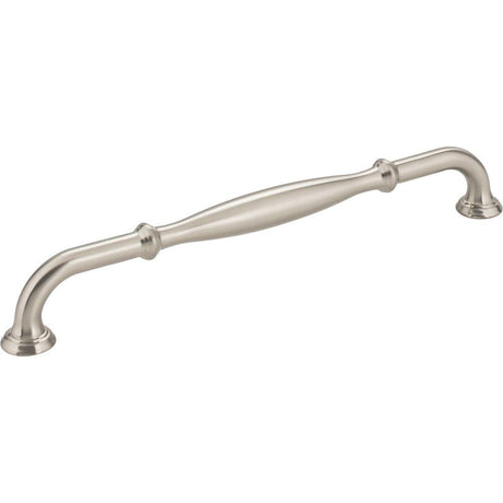 Jeffrey Alexander 658-224SN Tiffany cabinet drawer pull, additional view