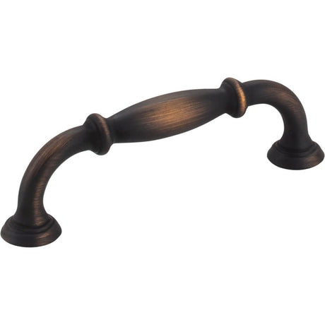 Jeffrey Alexander 658-96DBAC brushed oil rubbed bronze cabinet drawer pull