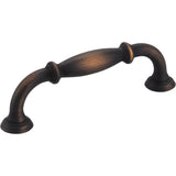Jeffrey Alexander 658-96DBAC brushed oil rubbed bronze cabinet drawer pull