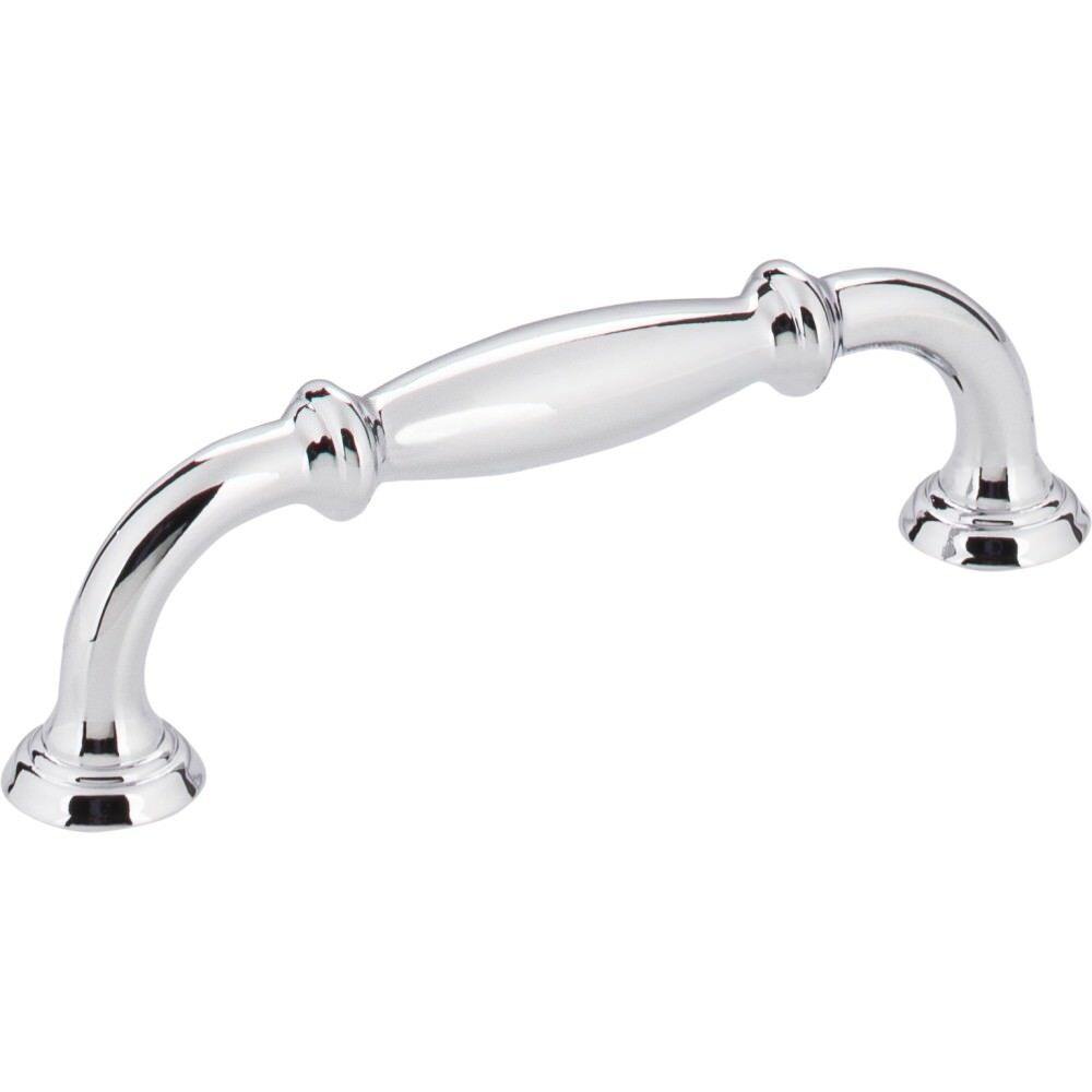 Jeffrey Alexander 658-96PC polished chrome cabinet drawer pull