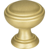 Jeffrey Alexander 658BG brushed gold cabinet knob