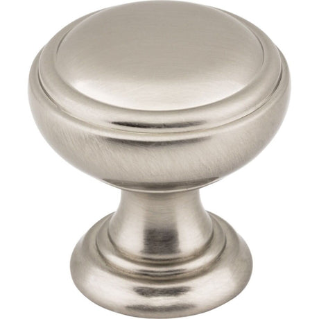 Jeffrey Alexander 658SN satin nickel cabinet knob