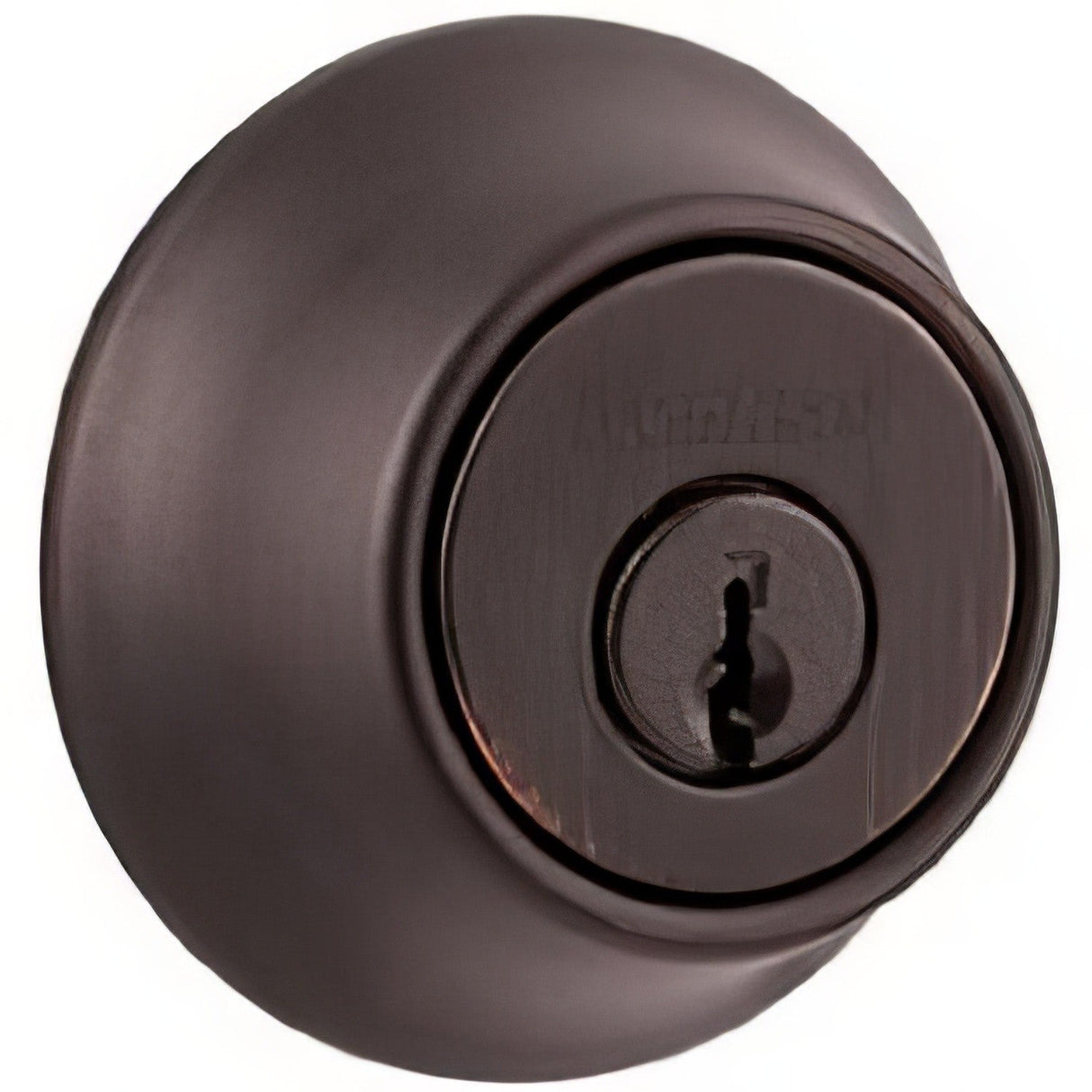 Kwikset single cylinder deadbolt in satin nickel, additional view
