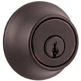 Kwikset single cylinder deadbolt in satin nickel, additional view