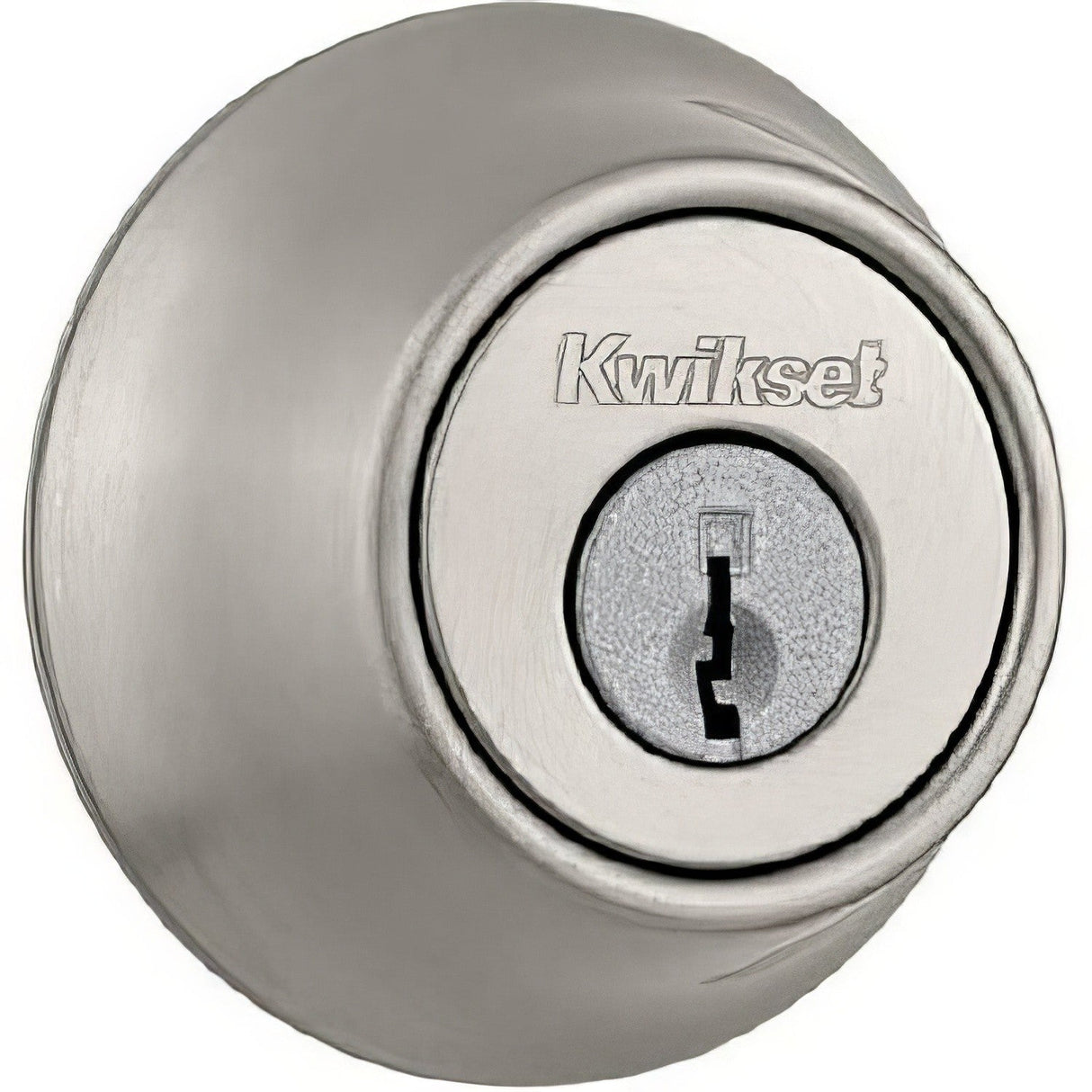 Kwikset 660-15ASV1 antique nickel single cylinder deadbolt