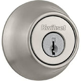 Kwikset 660-15ASV1 antique nickel single cylinder deadbolt