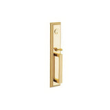 Baldwin 6605003DM lifetime polished brass handleset trim pack