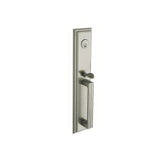 Baldwin 6605056 lifetime satin nickel handleset trim pack