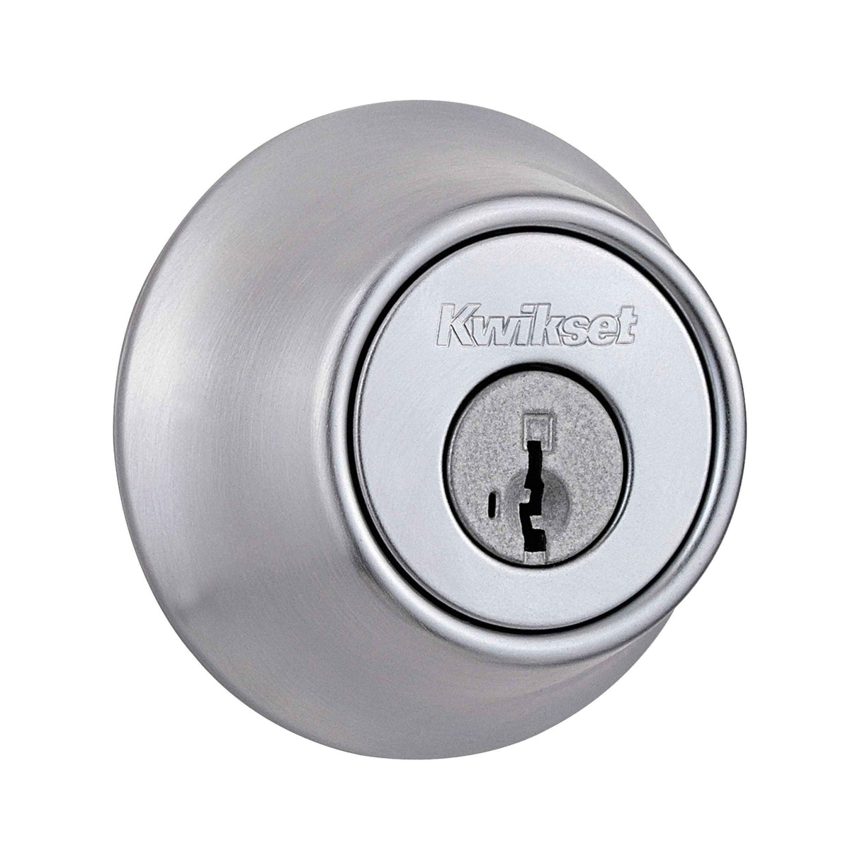 Kwikset Retrofit Kit For Deadbolt in Satin Chrome