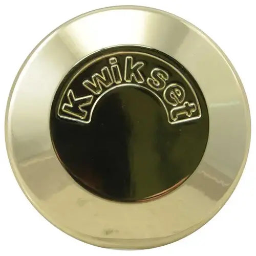 Kwikset Retrofit Kit For Deadbolt in Bright Brass