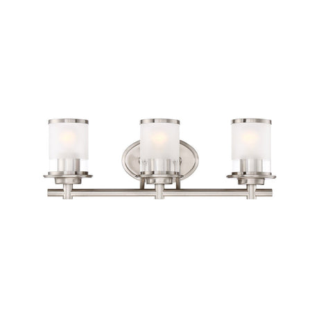 Designers Fountain 6693-SP Essence vanity light in satin stainless, additional view