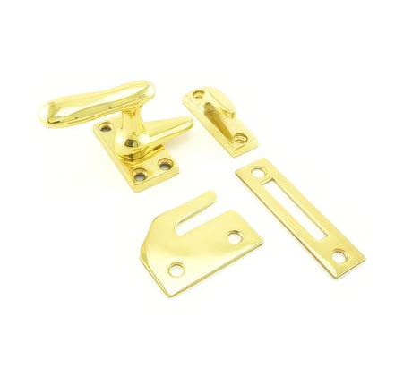 Ives 66B3 bright brass casement fastener