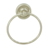 Better Home Products 6704SN Laurel Heights Towel Ring Satin Nickel