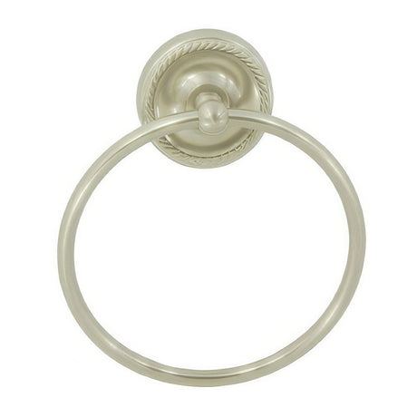 Better Home Products 6704SN Laurel Heights Towel Ring Satin Nickel