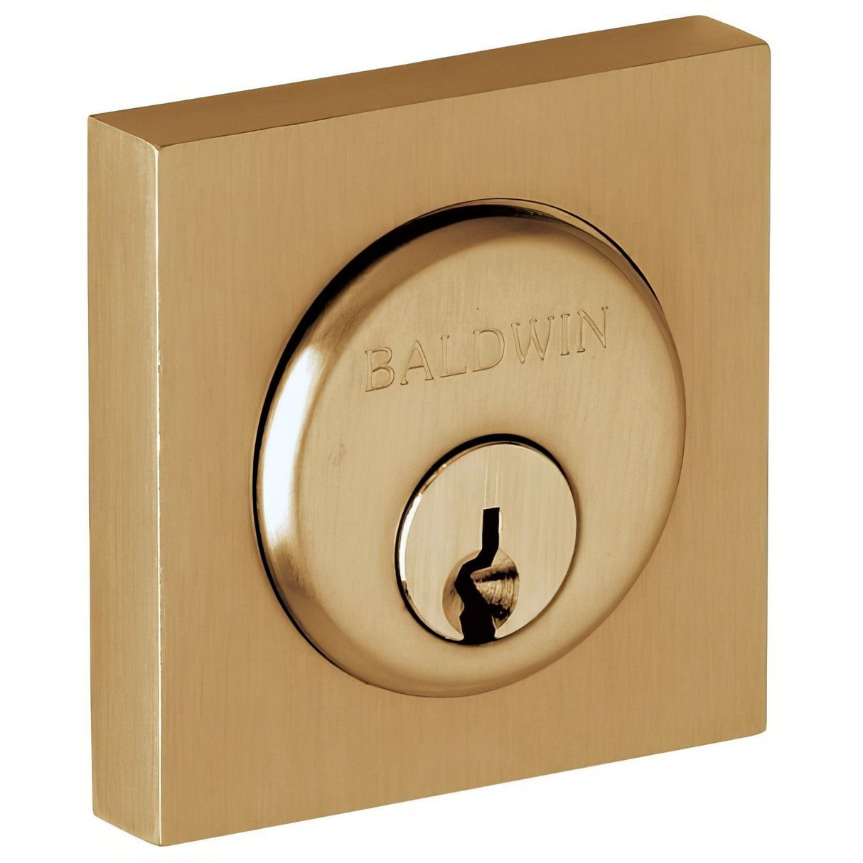 Baldwin 6743033 vintage brass lock cylinder collar