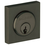 Baldwin 6743190 satin black lock cylinder collar