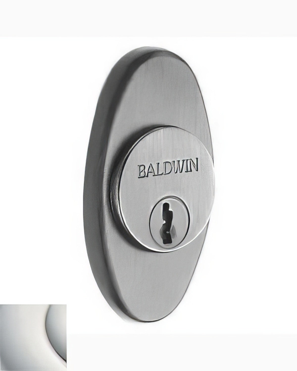 Baldwin 6754055 lifetime polished nickel lock cylinder collar