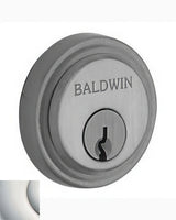 Baldwin 6757055 lifetime polished nickel lock cylinder collar