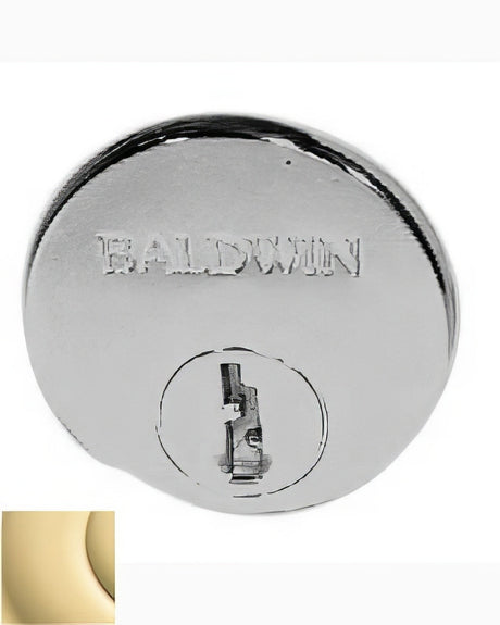 Baldwin 6761031 non lacquered brass lock cylinder collar