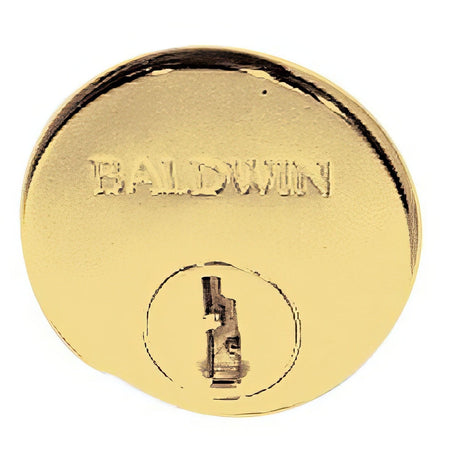 Baldwin 6761033 vintage brass lock cylinder collar