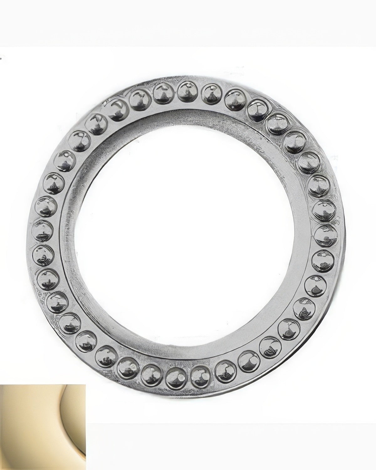 Baldwin 6768003 lifetime polished brass lock cylinder collar