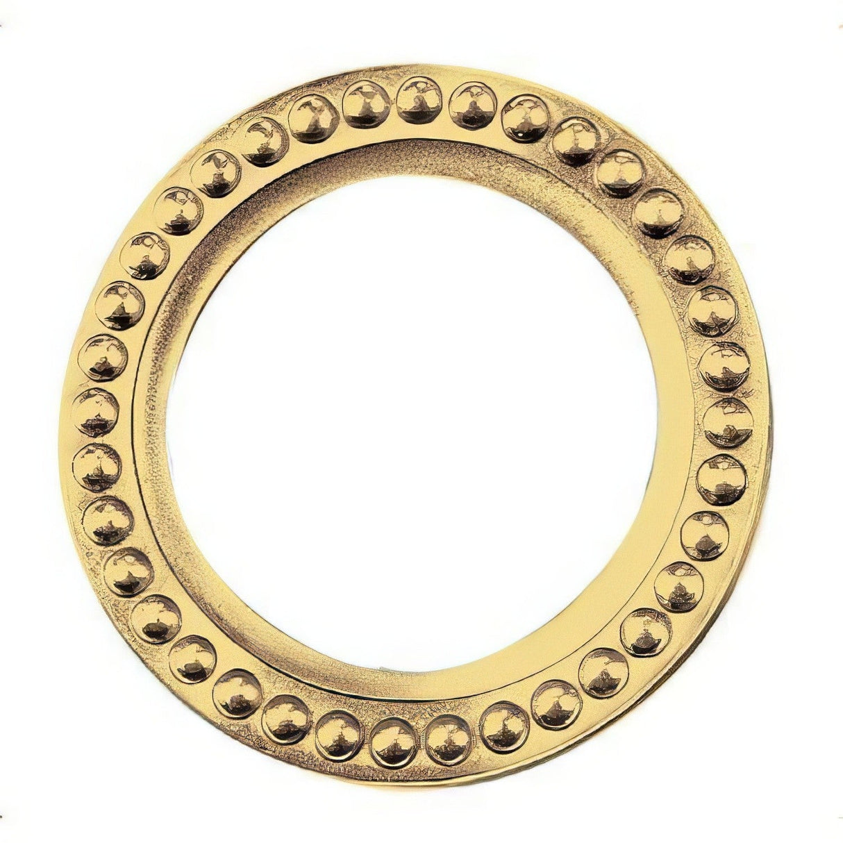 Baldwin 6768033 vintage brass lock cylinder collar