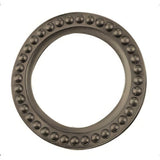 Baldwin 6768050 satin brass and black lock cylinder collar