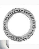 Baldwin 6768055 lifetime polished nickel lock cylinder collar